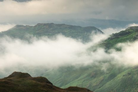 Clouds gathering on the flanks on Wetherlam, Lake District - photo by Rob Fraser