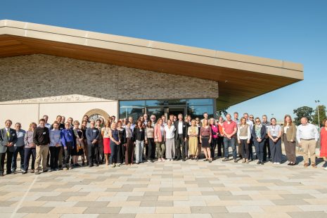 The LUNZ Hub consortium outside Royal Highland Centre. Photo by Rob Fraser