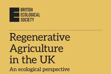 Regenerative Agriculture in the UK: an ecological perspective