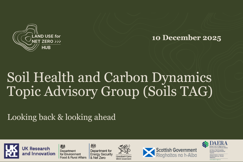 Community Update: In Conversation With the Soil TAG - December 2025
