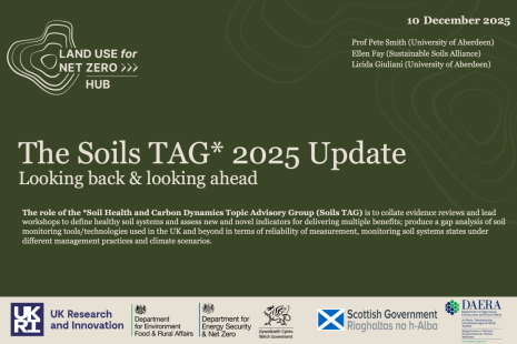 Community Update: In Conversation With the Soil TAG - December 2025