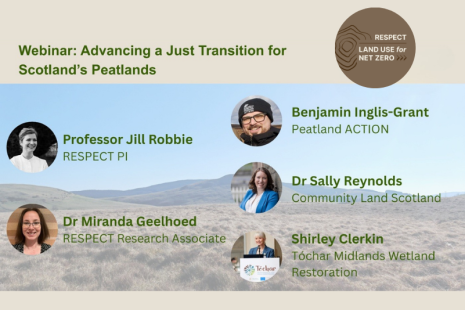RESPECT Project: Advancing a Just Transition for Scotland's Peatlands