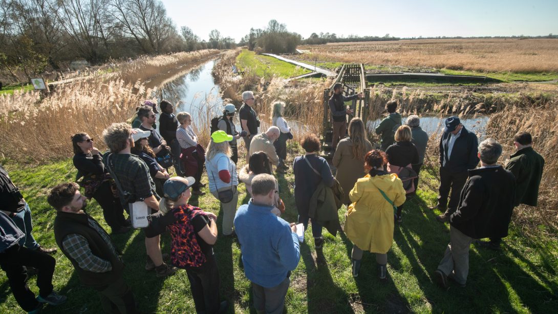 Exploring the Fens in Ely. Wicken Fen visitor centre
